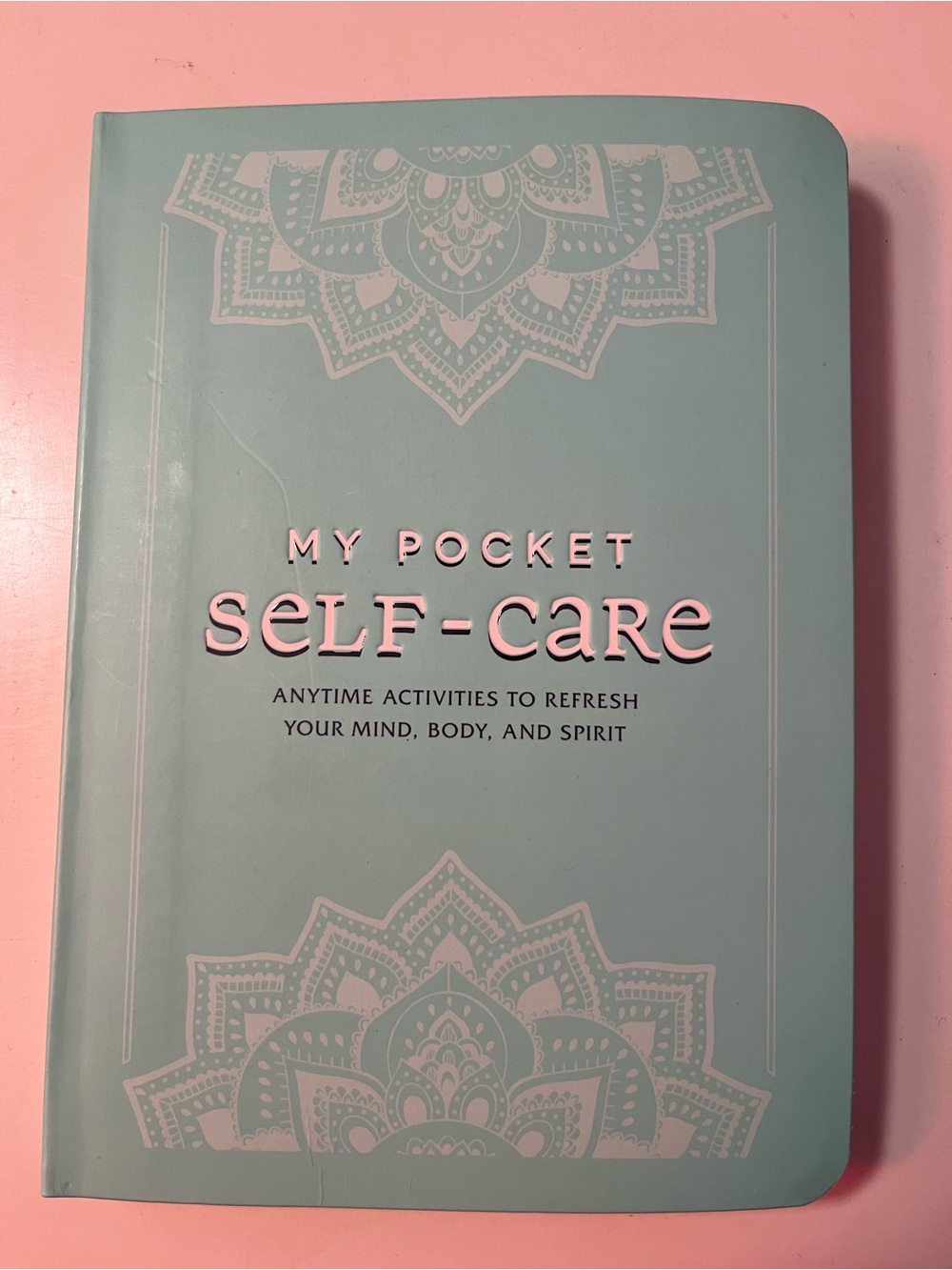 My Pocket Self-Care Pocket Book - Mint